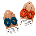 Clover Garden Crochet Handmade Wholesale Recycled Earrings