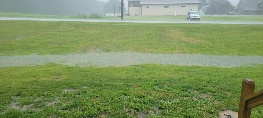 Flash Flooding in Maiden NC After Storm