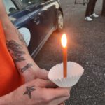 Candlelit vigil for the victims of recent Maiden triple homicide