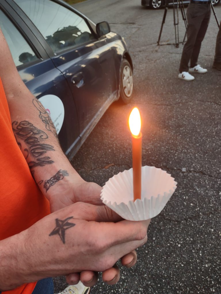 Candlelight vigil for the victims of recent Maiden triple homicide