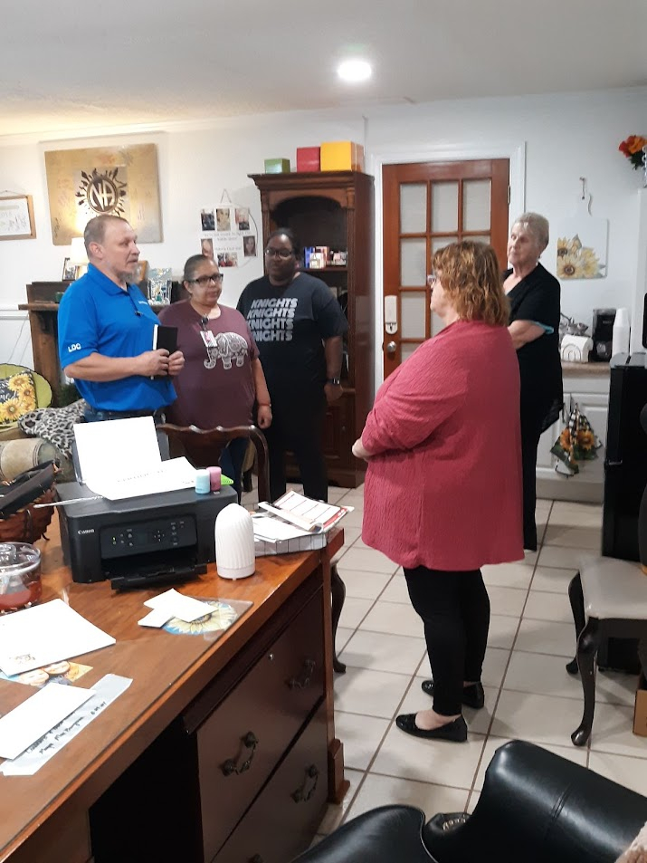 Chas Andrews of American Woodmark explains to Malorie's Place and localmaiden.info  how the company supports local community charities and good causes.